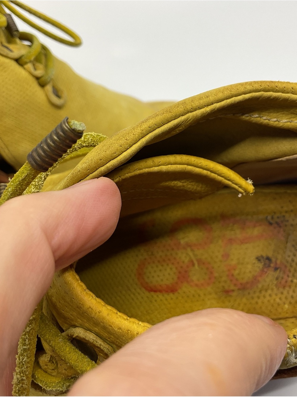A.S.98 Olive Green Open-Toe Lace-Up Wedge Sandals - Picture 5 of 12